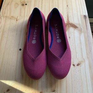 Rothys retired magenta the flats round toe 8.5
